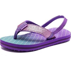 WateLves Little Girls Flip Flops Size 12