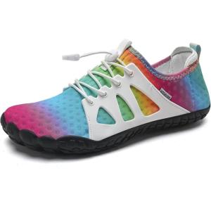WateLves Water Shoes Mens Womens Barefoot Quick-Dry Aqua Sock Outdoor Athletic Sport Shoes for Swim Beach Pool Hiking Surfing Walking(Color)