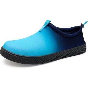 WateLves Water Shoes for Men and Women – Quick-Dry Multi-Purpose Casual Water Sneakers Slip-On with Drainage Holes – Lightweight, Non-Slip Aqua Shoes for Outdoor Water Sports(Gradient Blue)