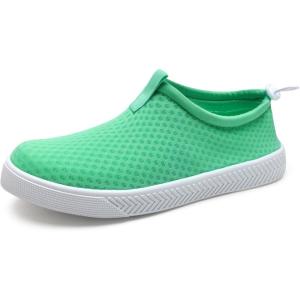 WateLves Water Shoes for Men and Women – Quick-Dry Multi-Purpose Casual Water Sneakers Slip-On with Drainage Holes – Lightweight, Non-Slip Aqua Shoes for Outdoor Water Sports(Moon)