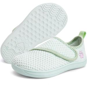 WateLves Wide Toddler Water Shoes Boys Girls Barefoot Shoes Lightweight Beach Swim Zero Drop Sole Summer Aqua Sandals(Coconut Milk)
