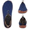 WateLves Barefoot Water Shoes Women Men Breathable Wide Toe Slip On Beach Walking Shoes Comfortable Travel Minimalist Zero Drop Sneakers(Dark Blue)