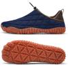 WateLves Barefoot Water Shoes Women Men Breathable Wide Toe Slip On Beach Walking Shoes Comfortable Travel Minimalist Zero Drop Sneakers(Dark Blue)