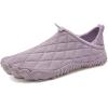 WateLves Barefoot Water Shoes Women Men Breathable Wide Toe Slip On Beach Walking Shoes Comfortable Travel Minimalist Zero Drop Sneakers(Light Purple-)