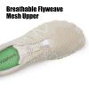 WateLves Barefoot Water Shoes Women Men Breathable Wide Width Toe Box Beach Walking Shoes Comfortable Slip On Minimalist Sneakers for Travel Hiking(A-beige)