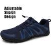 WateLves Barefoot Water Shoes Women Men Breathable Wide Width Toe Box Beach Walking Shoes Comfortable Slip On Minimalist Sneakers for Travel Hiking(B-blue)