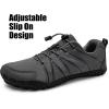 WateLves Barefoot Water Shoes Women Men Breathable Wide Width Toe Box Beach Walking Shoes Comfortable Slip On Minimalist Sneakers for Travel Hiking(B-dark Grey)