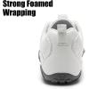 WateLves Barefoot Water Shoes Women Men Breathable Wide Width Toe Box Beach Walking Shoes Comfortable Slip On Minimalist Sneakers for Travel Hiking(B-white)