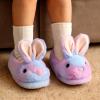 WateLves Toddler Slippers Unisex-Child Full Wrapped Bedroom Slipper Boys Girls Comfortable Winter House Shoes(Toddler/Little Kid/Big Kid)(Tie-dye Bunny)