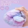 WateLves Toddler Slippers Unisex-Child Full Wrapped Bedroom Slipper Boys Girls Comfortable Winter House Shoes(Toddler/Little Kid/Big Kid)(Tie-dye Bunny)