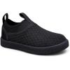 WateLves Toddler Water Shoes Kids Boys and Girls – Quick-Dry Multi-Purpose Casual Water Sneakers Slip On with Drainage Holes for Swim Walking Beach Vacation Essentials(Black)