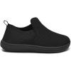 WateLves Wide Toddler Barefoot Shoes Little Boys Girls Slip On Shoes Quick Dry Lightweight Breathable Walking Shoes(Black)