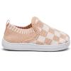 WateLves Wide Toddler Barefoot Shoes Little Boys Girls Slip On Shoes Quick Dry Lightweight Breathable Walking Shoes(Checkerboard Brown)