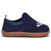 WateLves Wide Toddler Barefoot Shoes Little Boys Girls Slip On Shoes Quick Dry Lightweight Breathable Walking Shoes(Dark Blue Shark)