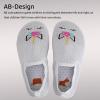 WateLves Wide Toddler Barefoot Shoes Little Boys Girls Slip On Shoes Quick Dry Lightweight Breathable Walking Shoes(White Unicorn)