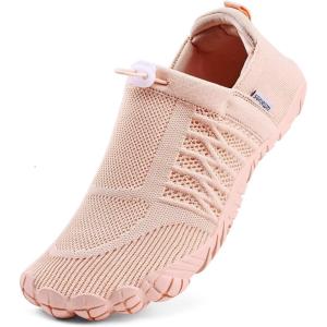WateLves Barefoot Water Shoes Women Men Minimalist Walking Hiking Shoes Comfortable Sneakers for Trekking | Trail Running | Climbing(Naked Orange)