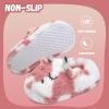 WateLves Toddler Slippers Unisex-Child Full Wrapped Bedroom Slipper Boys Girls Comfortable Winter House Shoes(Toddler/Little Kid/Big Kid)(Tie-dye Cow)