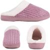 WateLves Women’s Slippers Comfort Memory Foam House Slippers Plush Lining Bedroom Shoes for Indoor & Outdoor(Bean Powder)