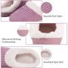 WateLves Women’s Slippers Comfort Memory Foam House Slippers Plush Lining Bedroom Shoes for Indoor & Outdoor(Bean Powder)