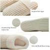 WateLves Women’s Slippers Comfort Memory Foam House Slippers Plush Lining Bedroom Shoes for Indoor & Outdoor(Beige)