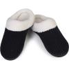 WateLves Women’s Slippers Comfort Memory Foam House Slippers Plush Lining Bedroom Shoes for Indoor & Outdoor(Black)