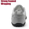 Water Shoes for Men Barefoot Quick-Dry Aqua Sock Outdoor Athletic Sport Shoes for Kayaking, Boating, Hiking, Surfing, Walking(B-white)