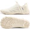 WateLves Water Shoes for Men Women – Comfortable Lightweight Durable Barefoot Shoes for Beach Swim Pool Yoga Boating Water Aerobics(Apricot)