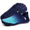 WateLves Water Shoes for Men Women – Comfortable Lightweight Durable Barefoot Shoes for Beach Swim Pool Yoga Boating Water Aerobics(Dark Blue)