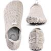 WateLves Barefoot Water Shoes Women Men Beach Breathable Walking Shoes Anti Slip Wide Toe Minimalist Zero Drop Sneakers for Travel Hiking Yoga(Apricot)