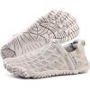 WateLves Barefoot Water Shoes Women Men Beach Breathable Walking Shoes Anti Slip Wide Toe Minimalist Zero Drop Sneakers for Travel Hiking Yoga(Apricot)
