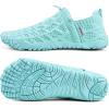 WateLves Barefoot Water Shoes Women Men Beach Breathable Walking Shoes Anti Slip Wide Toe Minimalist Zero Drop Sneakers for Travel Hiking Yoga(Moon)