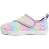 WateLves Wide Toddler Water Shoes Boys Girls Barefoot Shoes Lightweight Beach Swim Zero Drop Sole Summer Aqua Sandals(Rainbow Fish Scales)