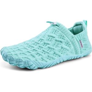 WateLves Barefoot Water Shoes Women Men Beach Breathable Walking Shoes Anti Slip Wide Toe Minimalist Zero Drop Sneakers for Travel Hiking Yoga(Moon)