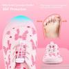 WateLves Wide Toddler Water Shoes Kids Barefoot Athletic Sneakers Girls Boys Quick Dry Aqua Socks for Beach Hiking Swim Kayak Sport Accessories, Camping Essentials(Pink Bow)