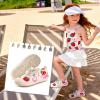 WateLves Wide Toddler Water Shoes Kids Barefoot Athletic Sneakers Girls Boys Quick Dry Aqua Socks for Beach Hiking Swim Kayak Sport Accessories, Camping Essentials(Strawberry)