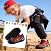 WateLves Wide Toddler Water Shoes Kids Barefoot Athletic Sneakers Girls Boys Quick Dry Aqua Socks for Beach Hiking Swim Kayak Sport Accessories, Camping Essentials(Red Car)
