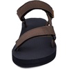WateLves Kids Sandals Boys Girls Lightweight Non-slip Athletic Sandals with Adjustable Webbing for Hiking Walking Beach Water Sports(Dark Brown)