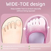 WateLves Toddler Girls Wide Ballet Flats Little Kids Mary Jane Dress Shoes | Little Girls Kids Ballerina Flats Bow Princess Shoes for Wedding Party Church School Uniform with Hook and Loop(Sparkle Pink Patent)