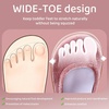 WateLves Toddler Girls Wide Ballet Flats Little Kids Mary Jane Dress Shoes | Little Girls Kids Ballerina Flats Bow Princess Shoes for Wedding Party Church School Uniform with Hook and Loop(Dusty Rose Velvet)
