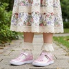WateLves Toddler Little Girls Mary Jane Wide Dress Shoes Ballet Flats for Party School Wedding(Pink)