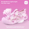 WateLves Toddler Wide Barefoot Water Shoes Kids Quick Dry Beach Shoes Girls Boys Non-Slip Aqua Athletic Sneakers for Hiking Swim Kayak Sport Accessories, Camping Essentials(Pink Bows)