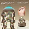 WateLves Toddler Wide Barefoot Water Shoes Kids Quick Dry Beach Shoes Girls Boys Non-Slip Aqua Athletic Sneakers for Hiking Swim Kayak Sport Accessories, Camping Essentials(Camouflage)