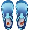 WateLves Toddler Wide Barefoot Water Shoes Kids Quick Dry Beach Shoes Girls Boys Non-Slip Aqua Athletic Sneakers for Hiking Swim Kayak Sport Accessories, Camping Essentials(Gradient Blue)