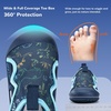 WateLves Toddler Wide Barefoot Water Shoes Kids Quick Dry Beach Shoes Girls Boys Non-Slip Aqua Athletic Sneakers for Hiking Swim Kayak Sport Accessories, Camping Essentials(Dinosaur)