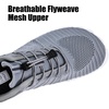 WateLves Water Shoes Men Women Barefoot Beach Aqua Socks Wide Swim Outdoor Walking Breathable Anti Slip Pool Shoes for Hiking Kayaking Diving Surfing(A-grey)