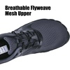 WateLves Water Shoes Men Women Barefoot Beach Aqua Socks Wide Swim Outdoor Walking Breathable Anti Slip Pool Shoes for Hiking Kayaking Diving Surfing(B-dark Grey)