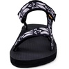 WateLves Womens-Sport-Sandals Hiking Sandals with-Arch-Support Webbing-Outdoor-Beach-Water-Sandals for Travel-Walking-Trekking-Camping(Black Flower)