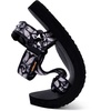 WateLves Womens-Sport-Sandals Hiking Sandals with-Arch-Support Webbing-Outdoor-Beach-Water-Sandals for Travel-Walking-Trekking-Camping(Black Flower)