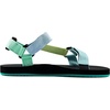 WateLves Womens-Sport-Sandals Hiking Sandals with-Arch-Support Webbing-Outdoor-Beach-Water-Sandals for Travel-Walking-Trekking-Camping(Blue-green)