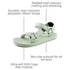 WateLves Womens-Sport-Sandals Hiking Sandals with-Arch-Support Webbing-Outdoor-Beach-Water-Sandals for Travel-Walking-Trekking-Camping(Grass Green)